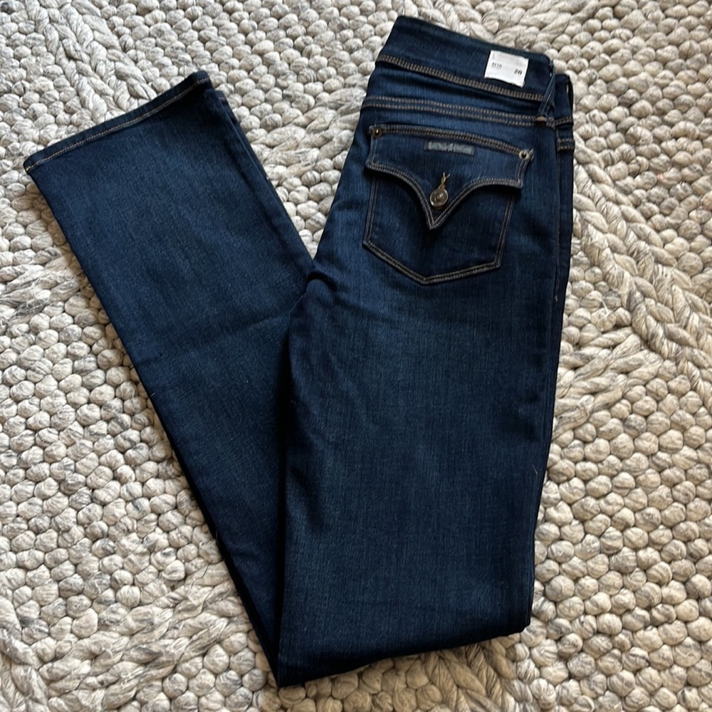 NWT Hudson “Beth Baby Boot” dark denim mid rise jeans - Picture 13 of 13